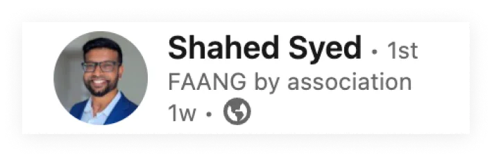 FAANG by association